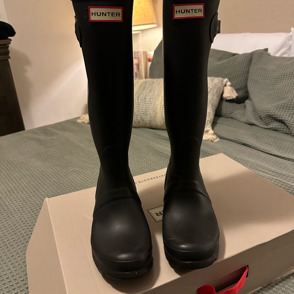 Hunter Classic Black Waterproof Boots